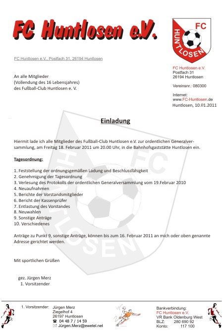 jhvs einladung 2011